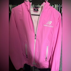 New Balance Hot Pink Utility Jacket Vibrant Zip-Up